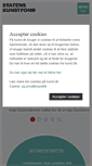 Mobile Screenshot of kunststyrelsen.dk